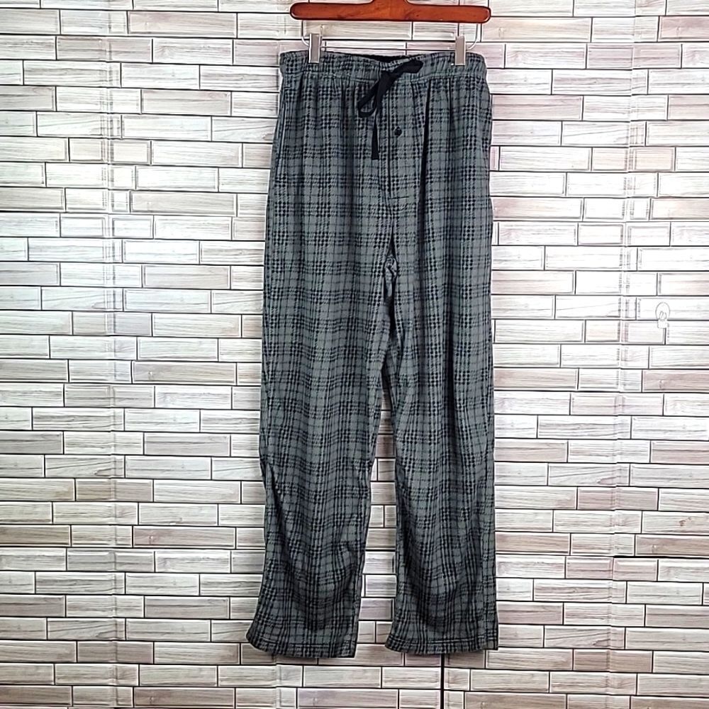 Stafford Mens polar fleece sleepwear pants Size L
